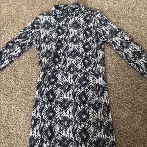 snakeskin bodycon dress